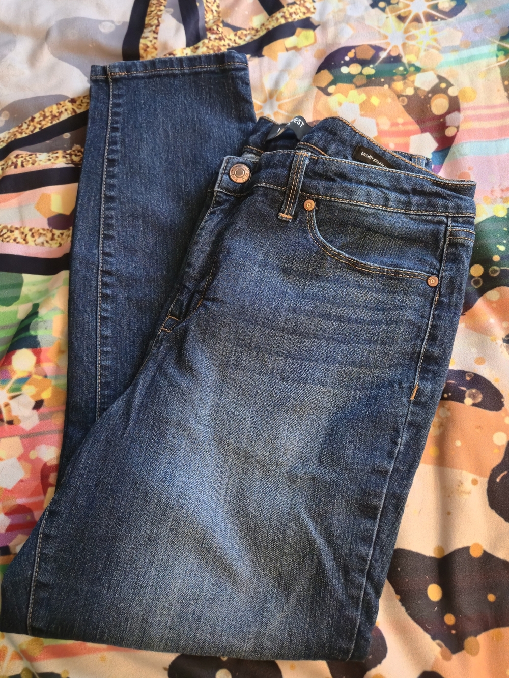 Women’s Blue Denim Jeans - Classic Mid Wash